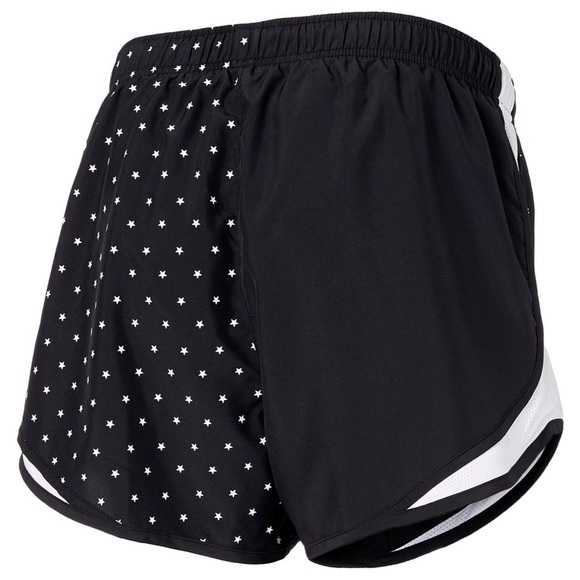 Nike Black + White Star Print Tempo Shorts - Picture 2 of 5